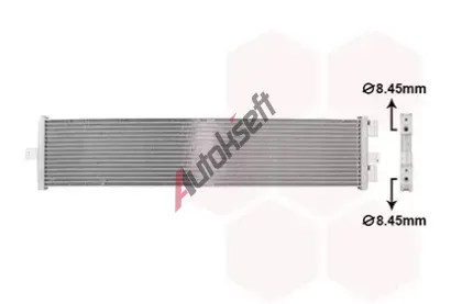 VAN WEZEL Kondenz�tor klimatizace VAW 82015733, 82015733