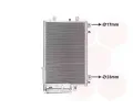 Kondenz�tor klimatizace&nbsp;VAN WEZEL&nbsp;&dash;&nbsp;VAW 82015754