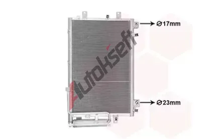 VAN WEZEL Kondenz�tor klimatizace VAW 82015754, 82015754