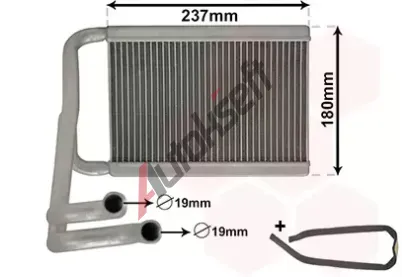 VAN WEZEL Výměník tepla vnitřního vytápění *** IR PLUS *** VAW 82016700, 82016700 VAN WEZEL Výměník tepla vnitřního vytápění *** IR PLUS *** VAW 82016700, 82016700
