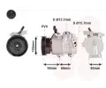 VAN WEZEL Kompresor klimatizace ‐ VAW 8201K703