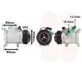 Kompresor klimatizace VAN WEZEL ‐ VAW 8201K716