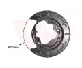 Ochrann plech proti neistotm brzdovho kotoue VAN WEZEL ‐ VAW 8207373