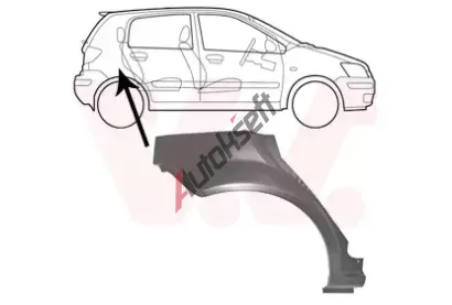 VAN WEZEL Boční stěna VAW 8251148, 8251148 VAN WEZEL Boční stěna VAW 8251148, 8251148