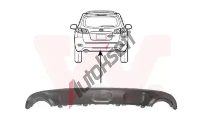 VAN WEZEL Spoiler VAW 8266509, 8266509 VAN WEZEL Spoiler VAW 8266509, 8266509