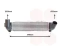 Chladi vzduchu intercooler VAN WEZEL ‐ VAW 83004141