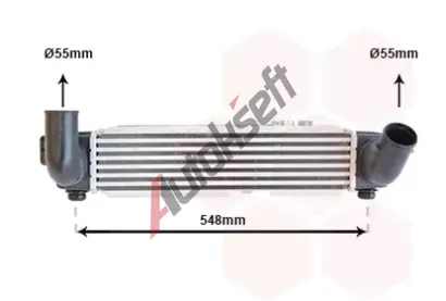 VAN WEZEL Chladi� vzduchu intercooler VAW 83004141, 83004141