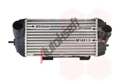 VAN WEZEL Chladič vzduchu intercooler VAW 83004329, 83004329 VAN WEZEL Chladič vzduchu intercooler VAW 83004329, 83004329