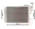 Kondenztor klimatizace VAN WEZEL ‐ VAW 83005198