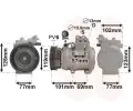 Kompresor klimatizace VAN WEZEL ‐ VAW 8300K146