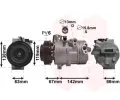 VAN WEZEL Kompresor klimatizace ‐ VAW 8300K216