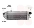 Chladi vzduchu intercooler VAN WEZEL ‐ VAW 83014700