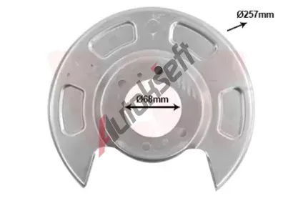 VAN WEZEL Ochranný plech proti nečistotám brzdového kotouče VAW 8314373, 8314373 VAN WEZEL Ochranný plech proti nečistotám brzdového kotouče VAW 8314373, 8314373