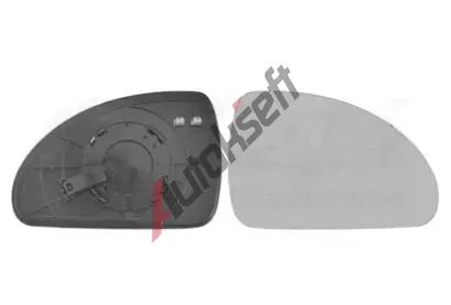 VAN WEZEL Sklo do vnjho zrctka HAGUS VAW 8353838, 8353838