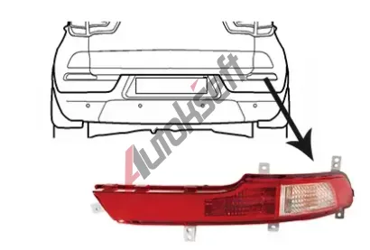 VAN WEZEL Zadn mlhovka VAW 8383930, 8383930