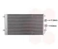 Kondenz�tor klimatizace&nbsp;VAN WEZEL&nbsp;&dash;&nbsp;VAW 88015700