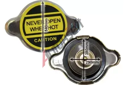 VAN WEZEL Uzavrac vko chladie VAW 99010011, 99010011