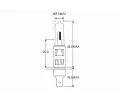 VEMO rovka dlkovho svtlometu Green Mobility Parts VEM V99-84-0012, V99-84-0012