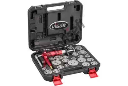 VIGOR Sada montnch nstroj, brzdov pst Brake piston readjusting tool set pneumatic VGR V1711N, V1711N