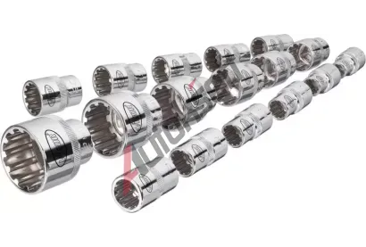 VIGOR Sada n�str�n�ch kl��� Socket set with multi-purpose profile VGR V1898, V1898