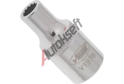 VIGOR Sada �esti�heln�kov�ch n�str�ek 1/4 inch / 6.3 mm Socket with multi-purpose profile VGR V1976, V1976