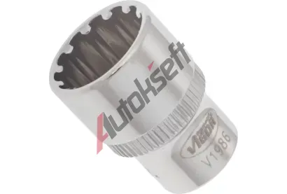 VIGOR Sada šestiúhelníkových nástrček 1/4 inch / 6.3 mm Socket with multi-purpose profile VGR V1986, V1986 VIGOR Sada šestiúhelníkových nástrček 1/4 inch / 6.3 mm Socket with multi-purpose profile VGR V1986, V1986