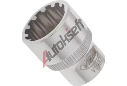 VIGOR Sada �esti�heln�kov�ch n�str�ek 1/4 inch / 6.3 mm Socket with multi-purpose profile VGR V1987, V1987