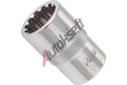 VIGOR Sada �esti�heln�kov�ch n�str�ek 1/2 inch / 12.5 mm Socket with multi-purpose profile VGR V1994, V1994