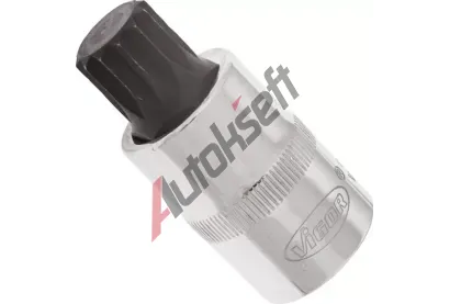 VIGOR Sada estihelnkovch nstrek 1/2''/12.5 mm screwdriver socket internal serration VGR V2100, V2100