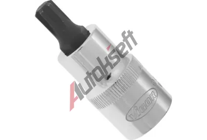 VIGOR Sada estihelnkovch nstrek 1/2 inch / 12.5 mm Ribe screwdriver socket, 55 mm VGR V2205, V2205