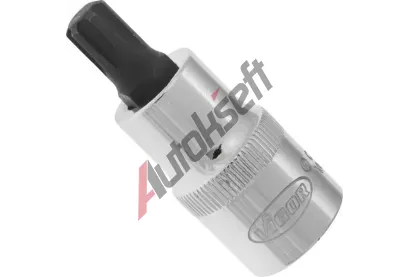 VIGOR Sada estihelnkovch nstrek 1/2 inch / 12.5 mm Ribe screwdriver socket, 55 mm VGR V2206, V2206