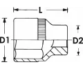 VIGOR Sada estihelnkovch nstrek Socket VGR V2425N, V2425N