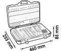 VIGOR Sada nstrnch kl Socket set VGR V2461N, V2461N