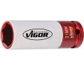 VIGOR Rzov hlavice 1/2 inch / 12.5 mm Impact socket VGR V2474, V2474