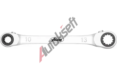 VIGOR R��na-dvojit� o�kov� kl�� Double ratcheting box-end wrench VGR V3607, V3607