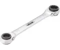 VIGOR R��na-dvojit� o�kov� kl�� Double ratcheting box-end wrench VGR V3607, V3607