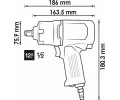 VIGOR R�zov� �roubov�k (stla�en� vzduch) Impact wrench VGR V3653, V3653
