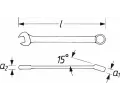 VIGOR Okov / vidlicov kl Combination wrench VGR V4473N-15, V4473N-15