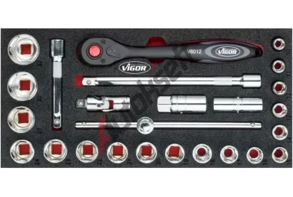 VIGOR Sada nstrnch kl Socket tool set VGR V4975, V4975