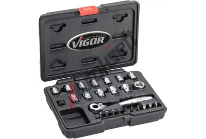 VIGOR Sada n�str�n�ch kl��� Socket set super flat VGR V5202, V5202