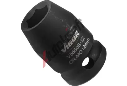 VIGOR Rzov hlavice Impact socket short VGR V5550S-12, V5550S-12