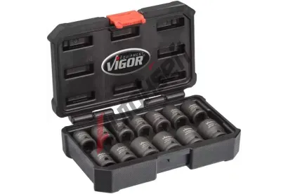 VIGOR Sla-oech-sada Impact socket set short VGR V5550S, V5550S