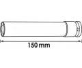 VIGOR R�zov� hlavice Impact wrench socket size�19 150�mm VGR V5931, V5931