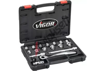 VIGOR Sada n�str�n�ch kl��� Socket set super flat VGR V6202, V6202
