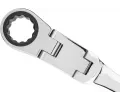 VIGOR R��na-kl�� o�ko-vidlice Double joint ratcheting combination wrench VGR V6752-19, V6752-19
