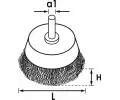 VIGOR ttiny ttce, vrtaka Cup brush 50mm coarse VGR V6800-50, V6800-50