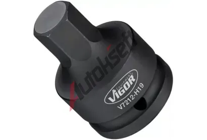 VIGOR Rzov hlavice Impact screwdriver socket VGR V7212-H19, V7212-H19