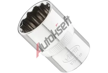 VIGOR Sada �esti�heln�kov�ch n�str�ek 12-point socket VGR V7512-19, V7512-19
