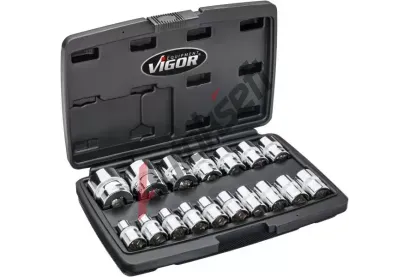 VIGOR Sada n�str�n�ch kl��� 12-point socket set VGR V7512/17, V7512/17