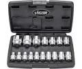 VIGOR Sada n�str�n�ch kl��� 12-point socket set VGR V7512/17, V7512/17